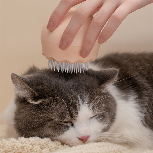 Jellyfish Massage Cat Brush