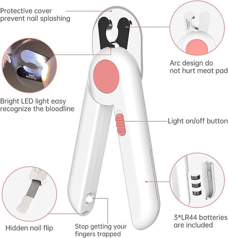 LED Light- Nail Clippers