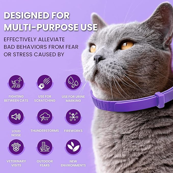 Catlma™ | The Original Cat Calming Collars - Pack of 3 Collars