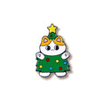 Load image into Gallery viewer, Christmas Kitty Brooch
